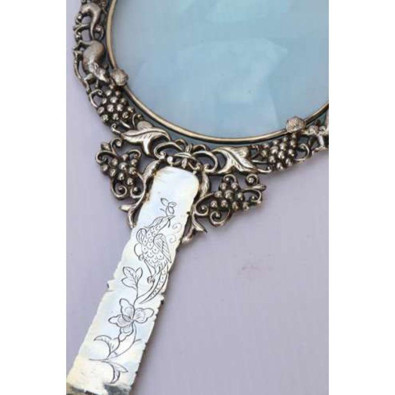 19th Century Chinese Silver and Jade Magnifying Glass, circa 1880 For Sale 6