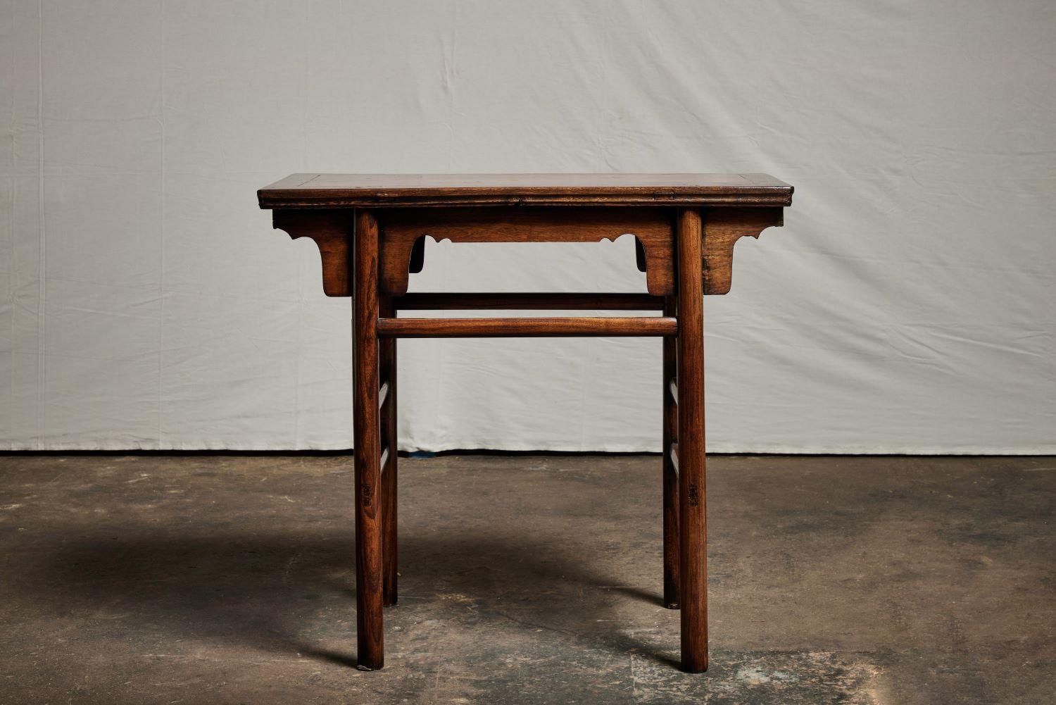 Ming style small Chinese altar table from the 19th century.