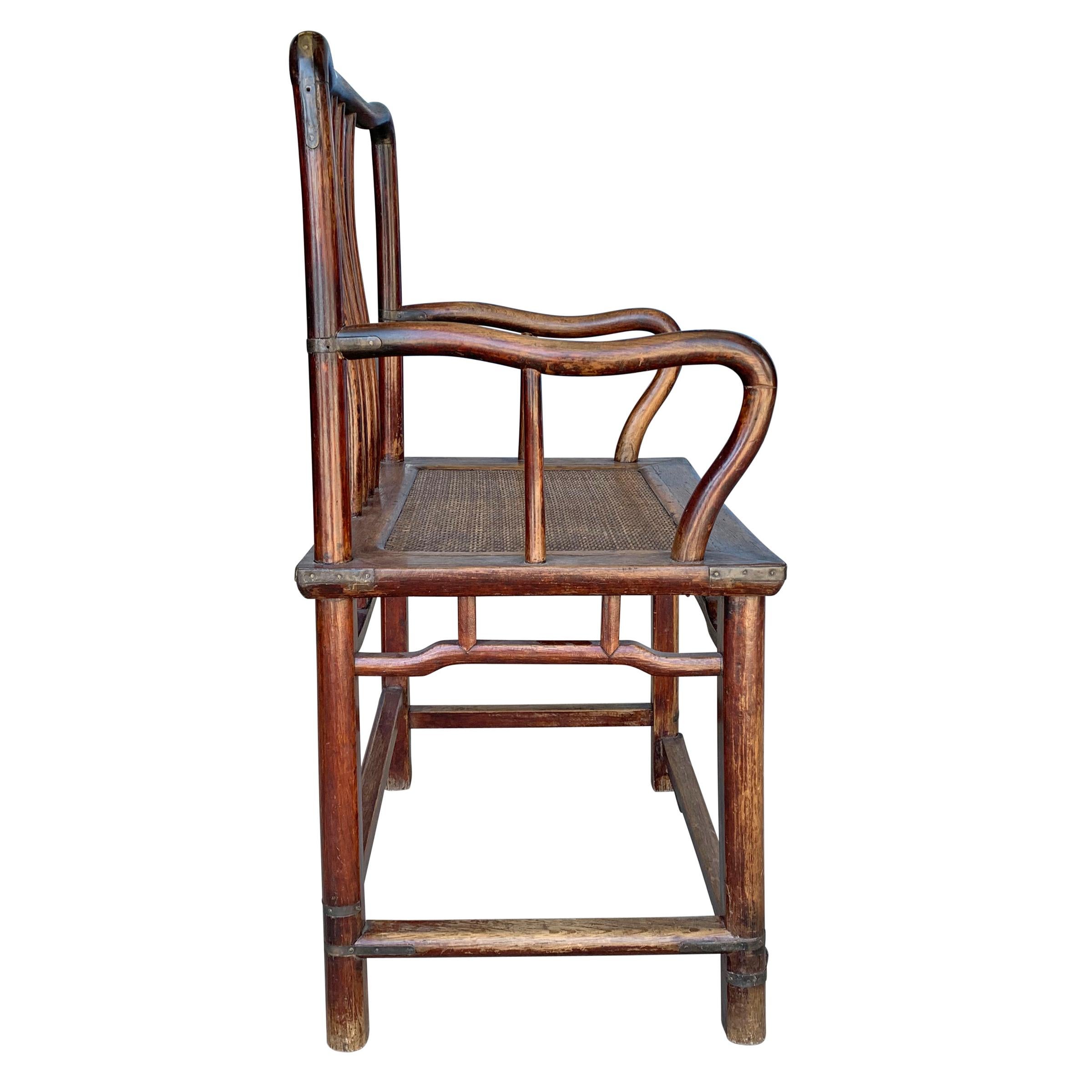 Chinesischer Southern Administrator's Chair des 19. Jahrhunderts (Ming-Dynastie) im Angebot