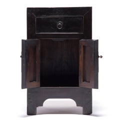 19th Century Chinese Square Corner Courtyard Chest