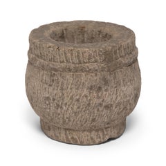 19th Century Chinese Stone Mortar