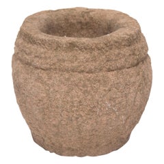 Used 19th Century Chinese Stone Mortar