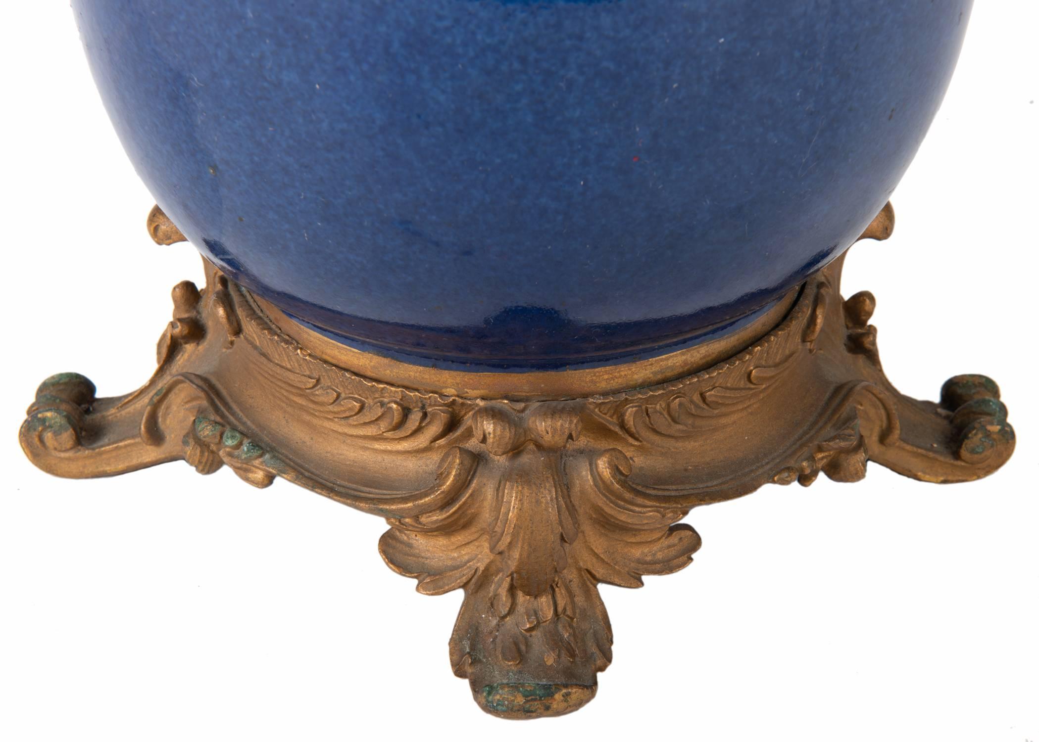 Vase ou lampe Famille Verte de style chinois du 19ème siècle en vente 3