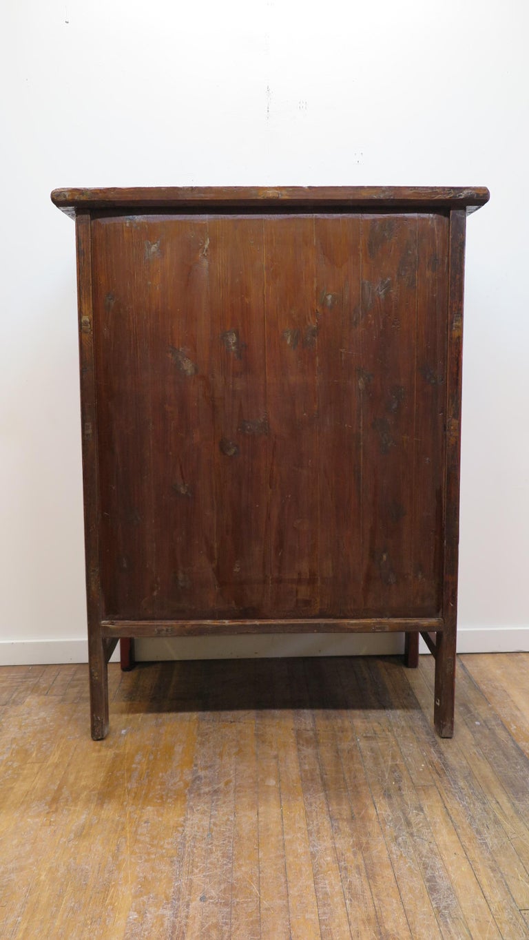 19th Century Chinese Tapered Cabinet For Sale 4