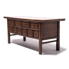 19th Century Chinese Ten-Drawer Altar Coffer
