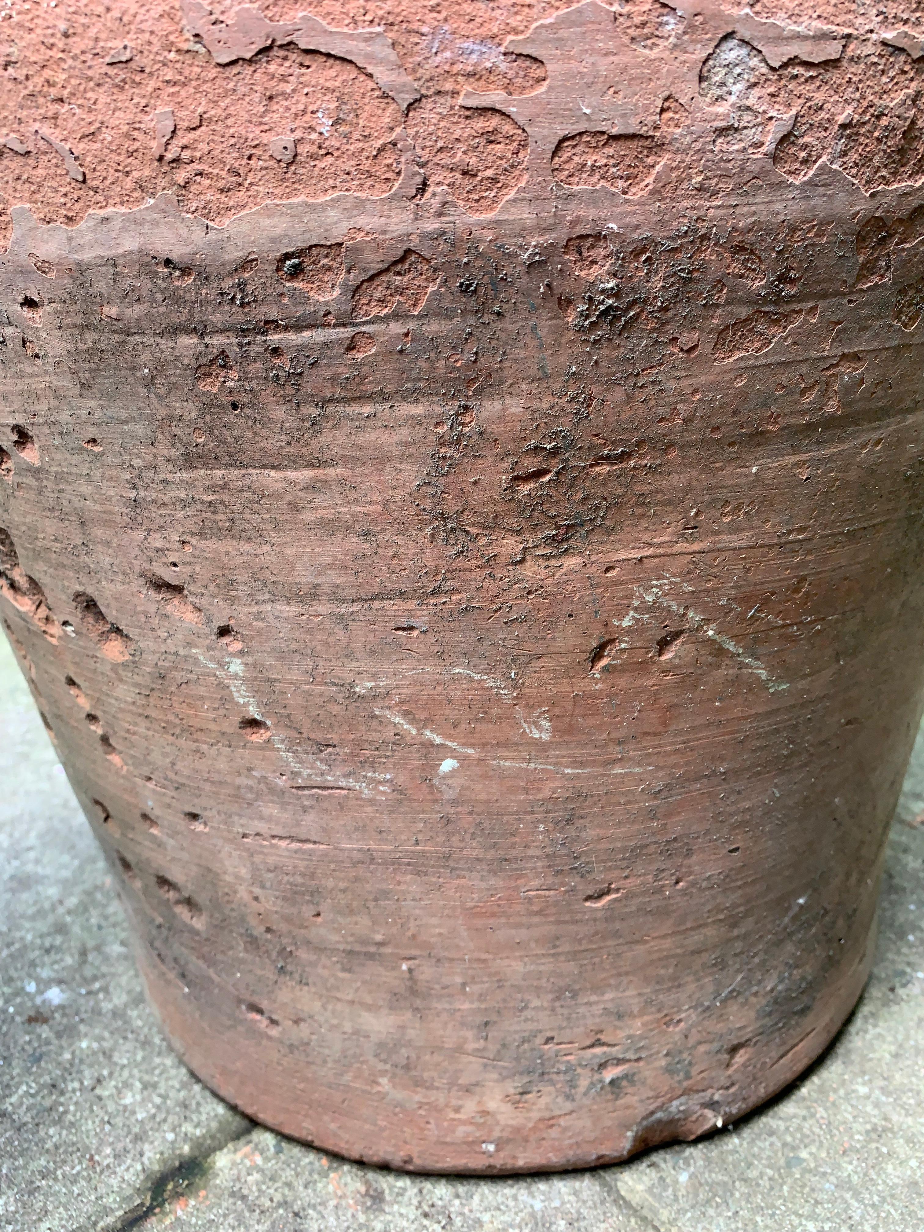 Cinese Vaso di terracotta cinese del XIX secolo. in vendita