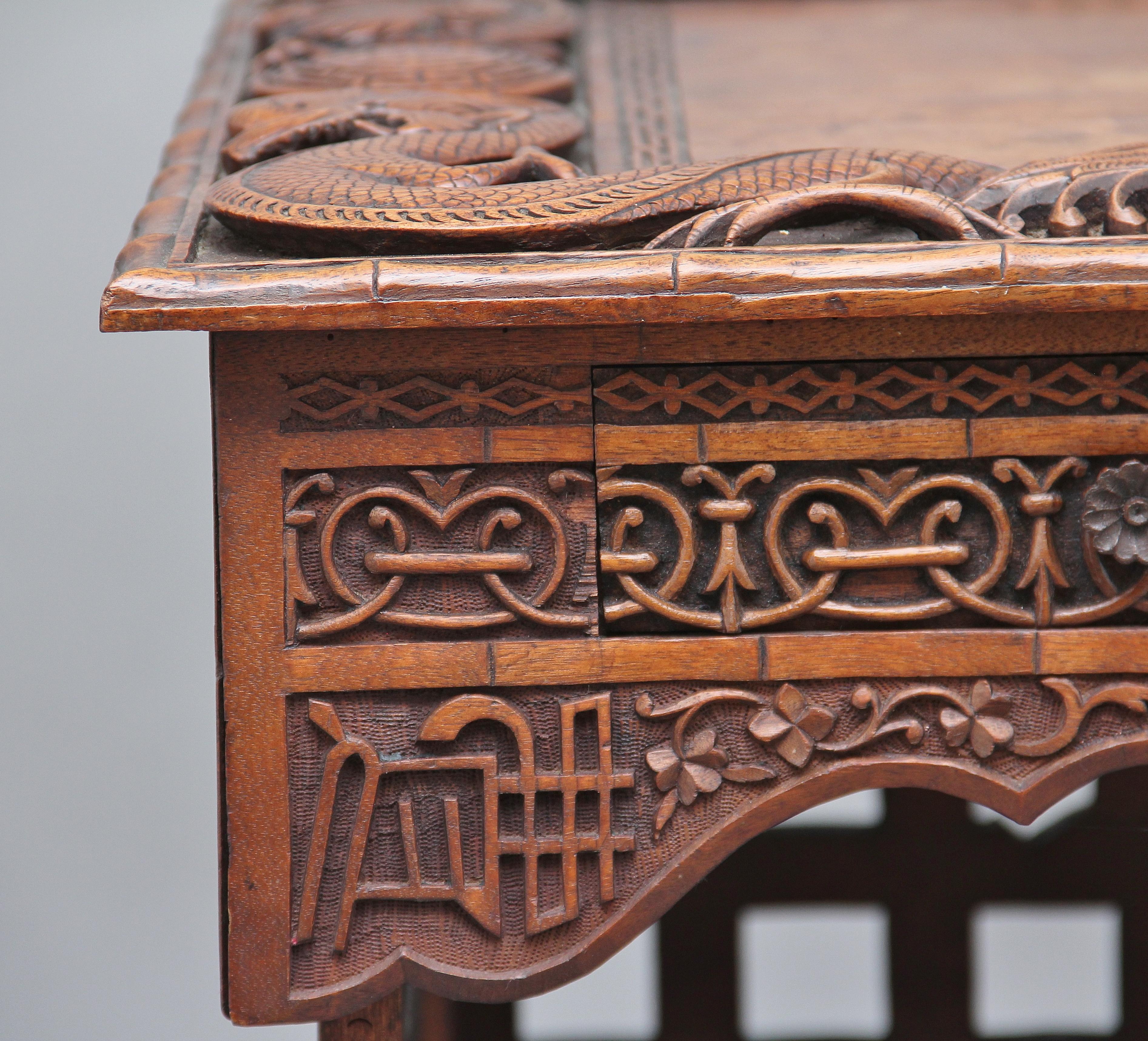 19th Century Chinese Traveling Scribes Desk 7