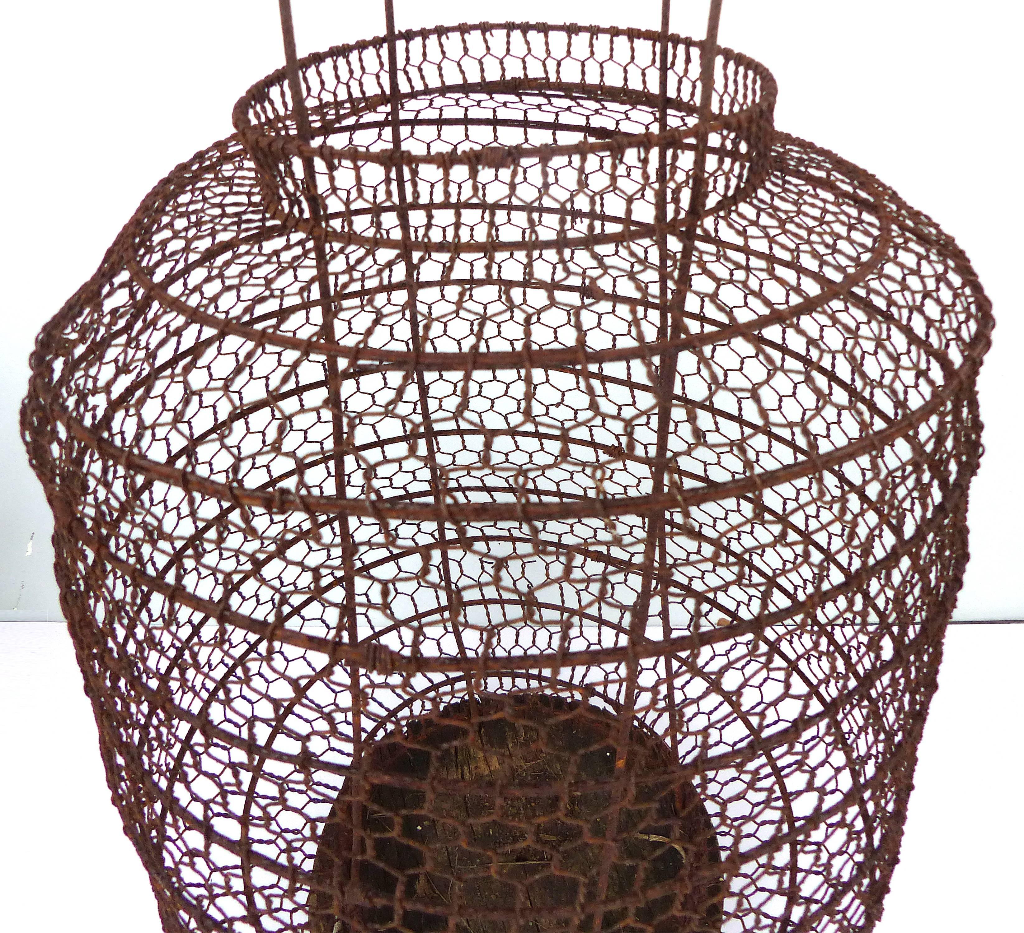 wire lantern frame