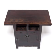 Chinese Lacquered Two-Door Chest, c. 1850