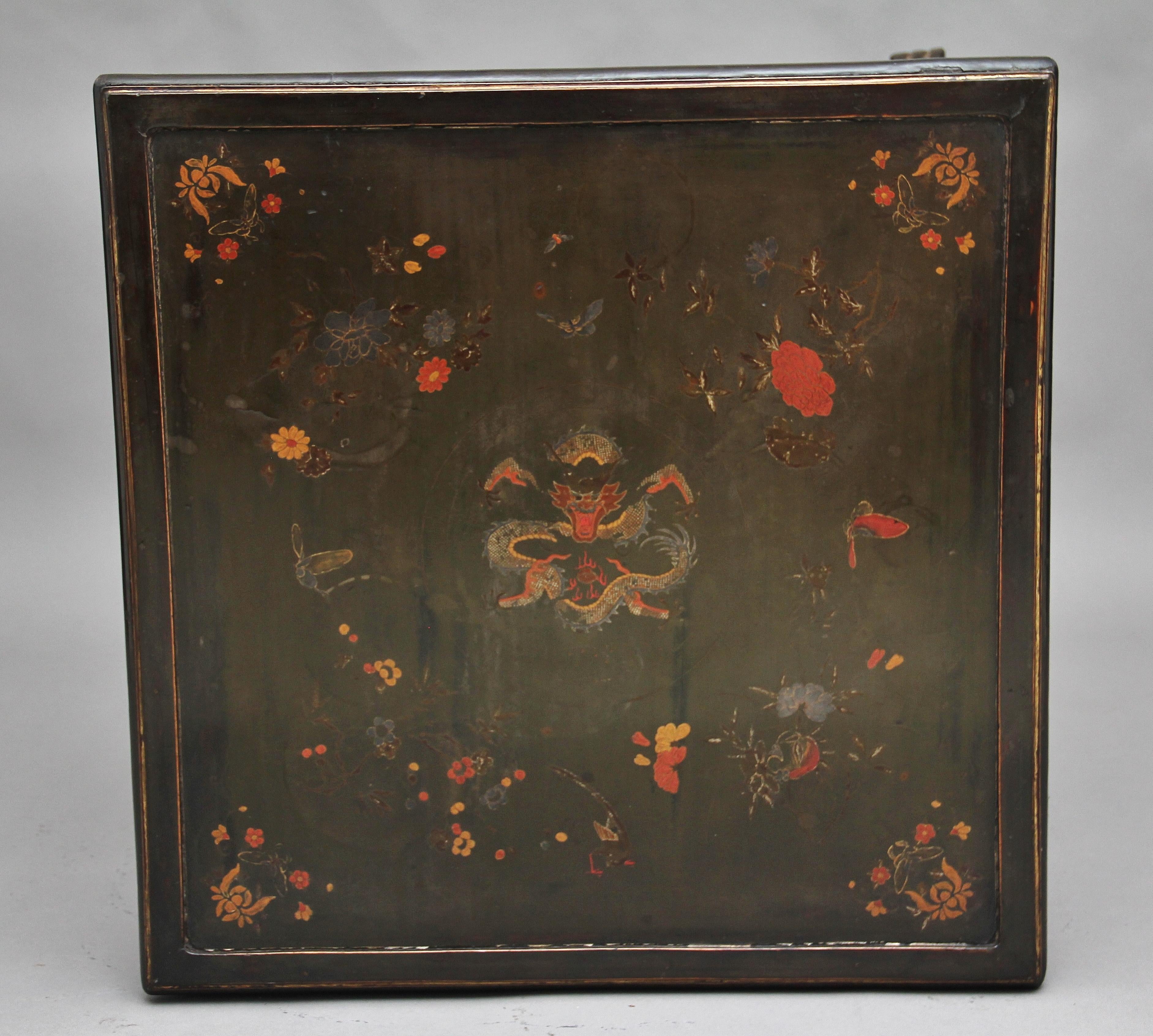 19th Century Chinese Two-Tier Occasional Table 1