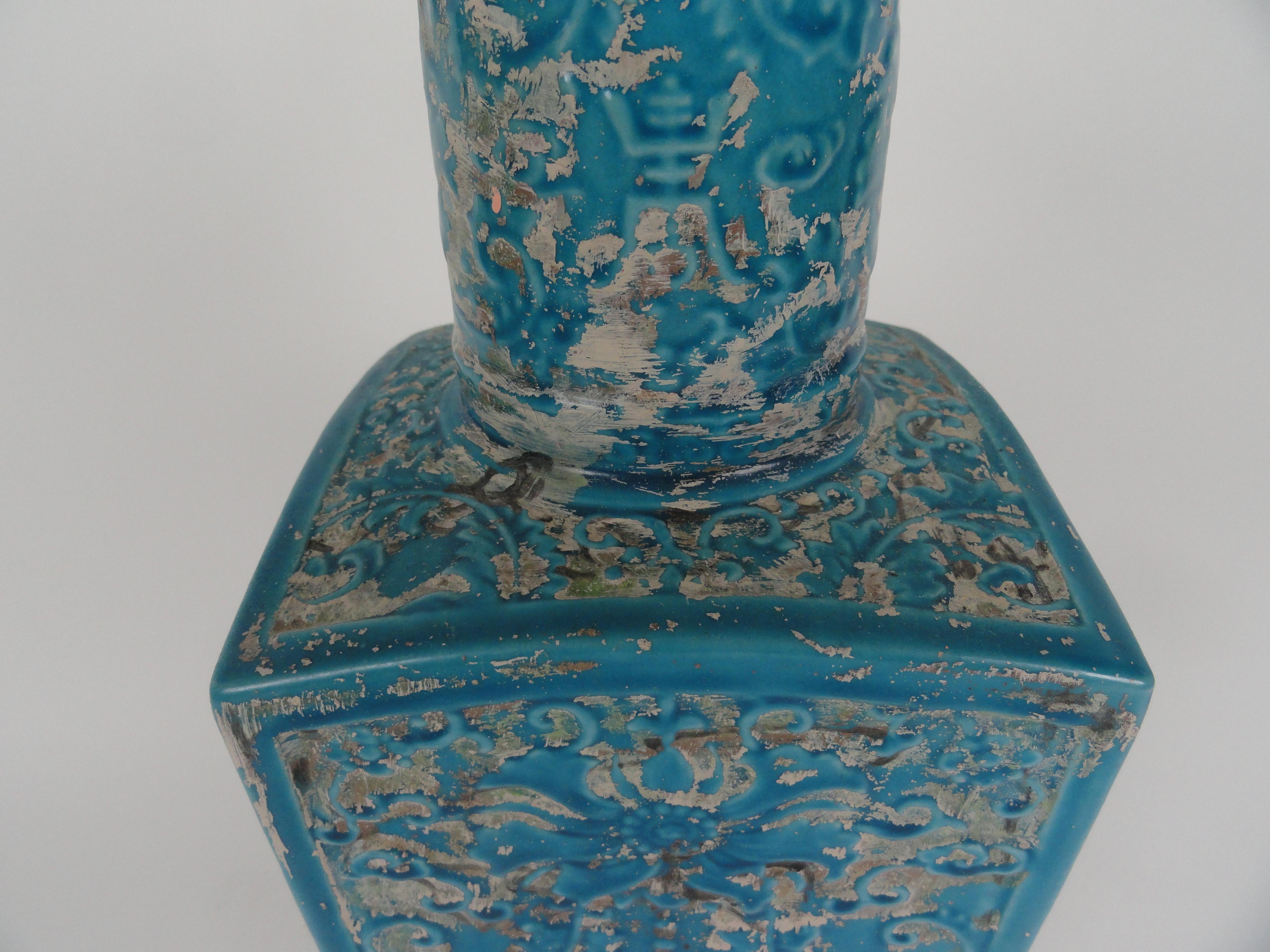 19th Century Chinese Vase In Good Condition In West Palm Beach, FL