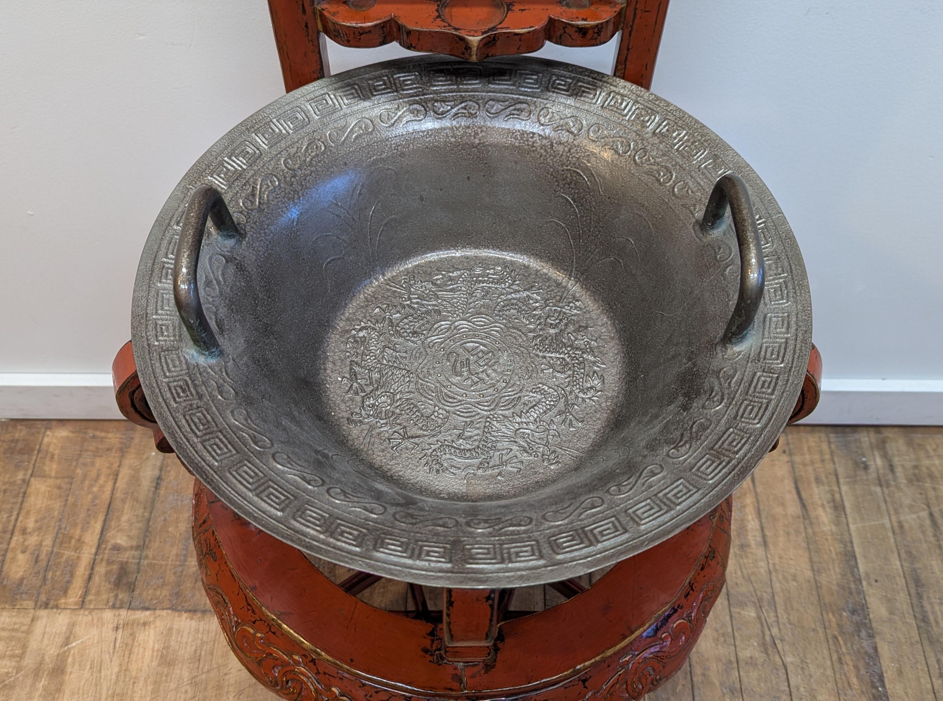 Stand de lavage chinois du 19e siècle en vente 7