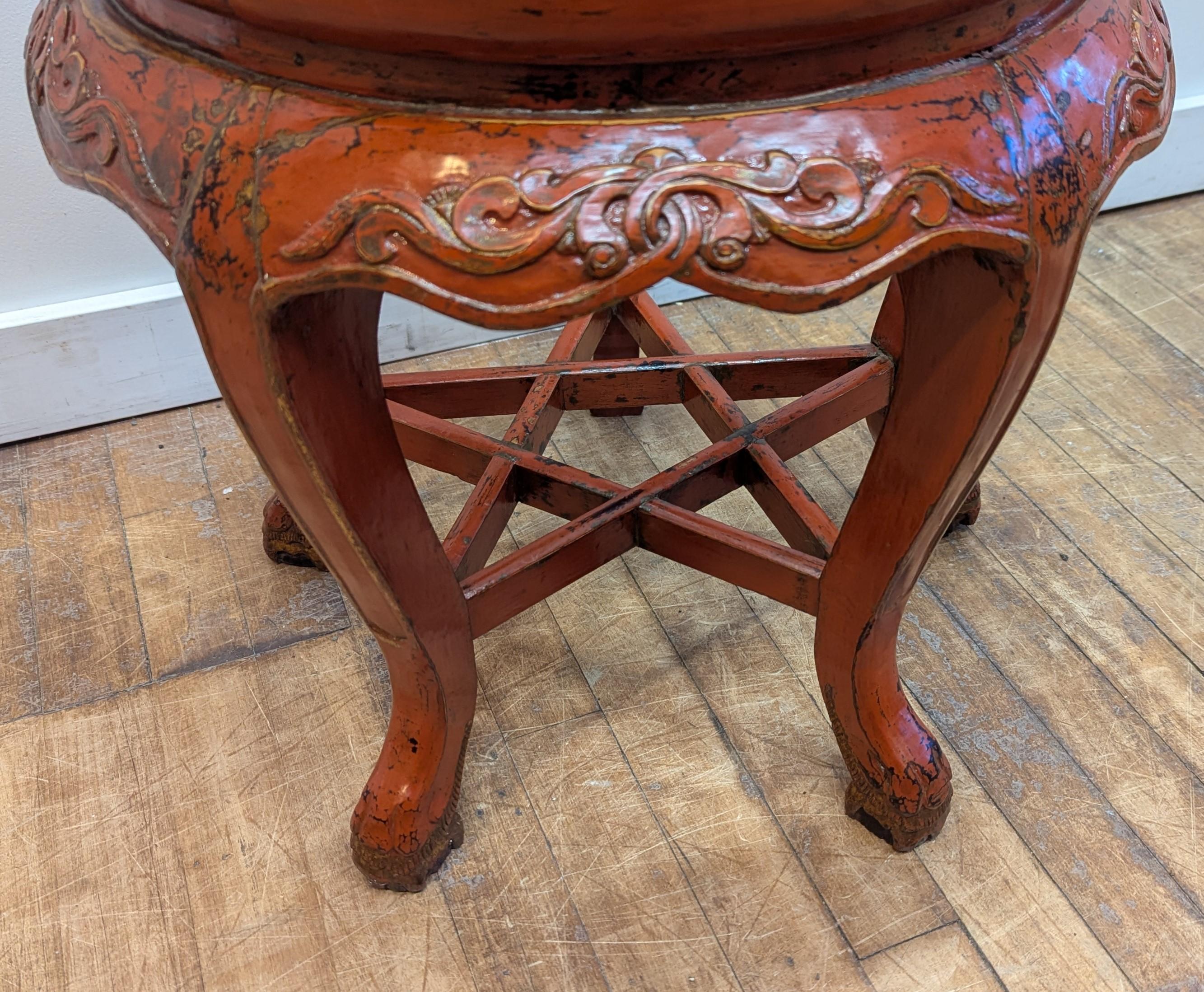 Miroir Stand de lavage chinois du 19e siècle en vente