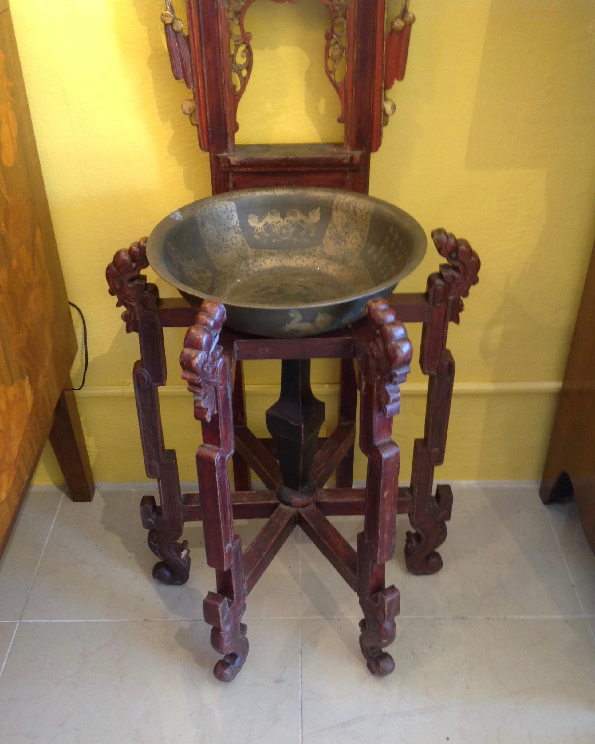 19th Century Chinese Washstand 5