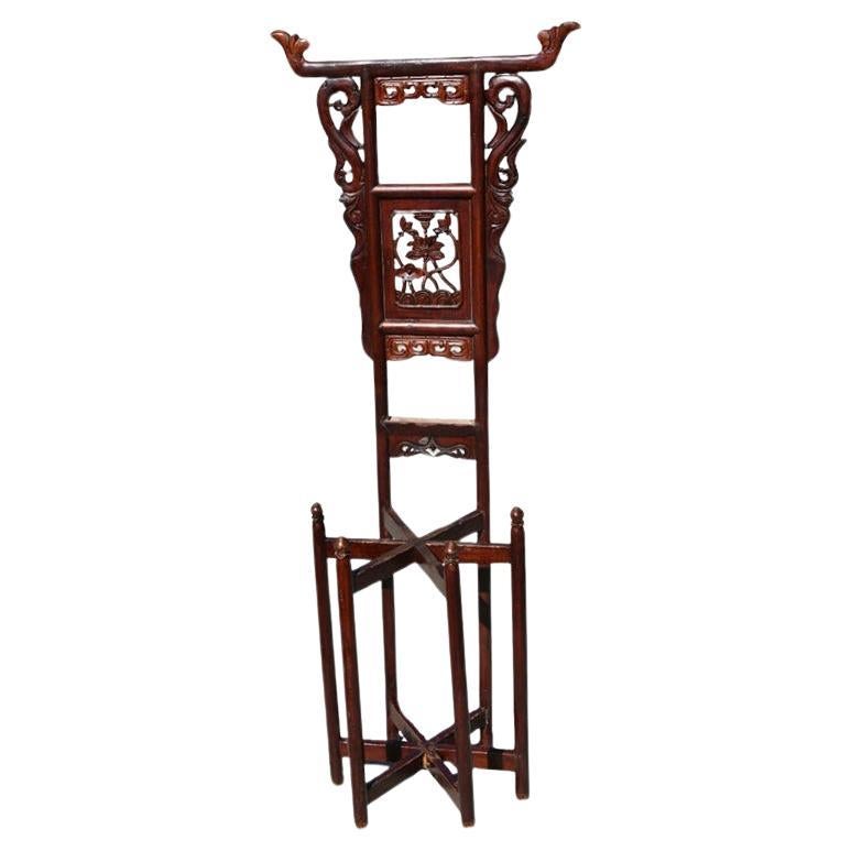 19th Century Chinese Washstand Plant Stand