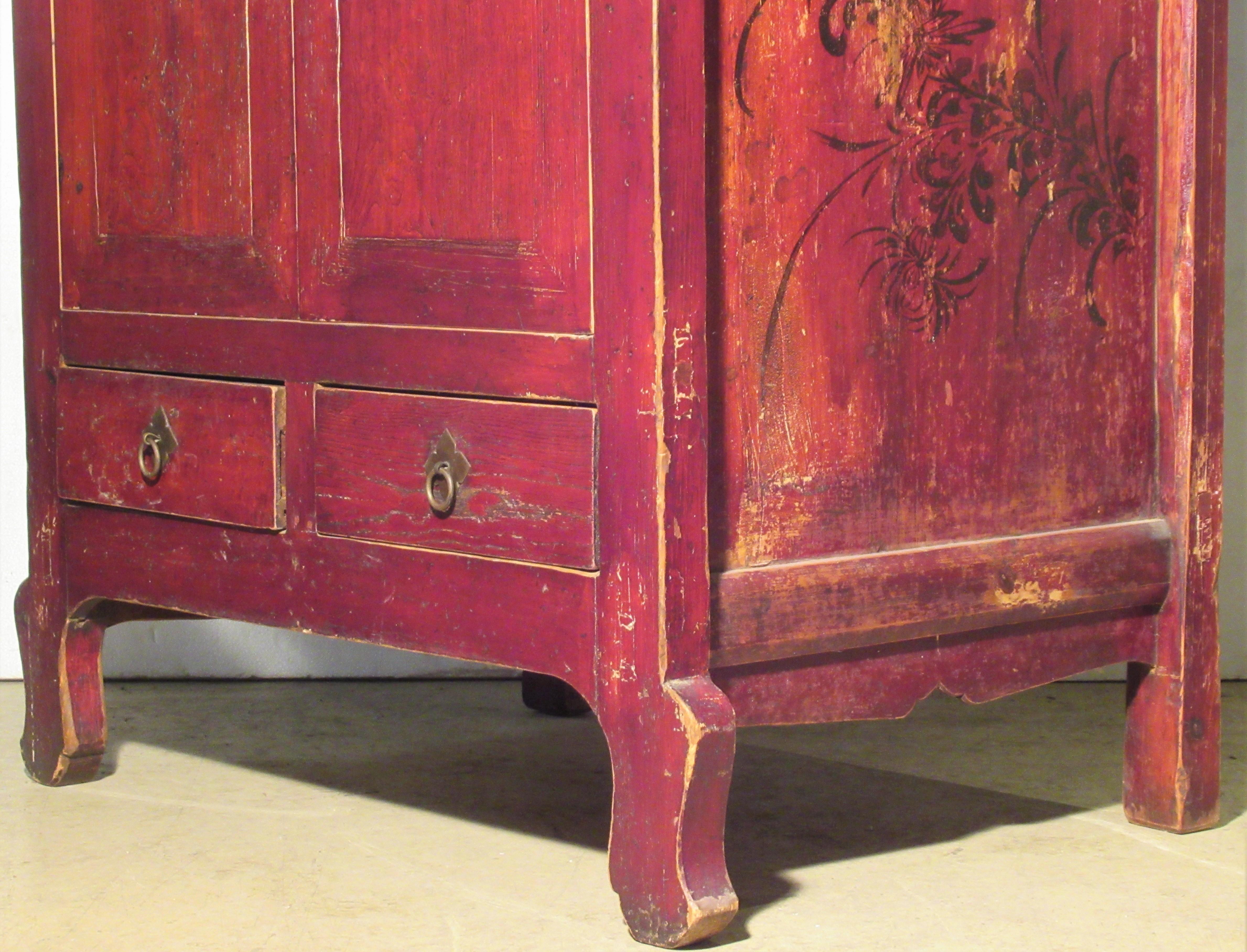 19th Century Chinese Wedding Cabinet For Sale 3