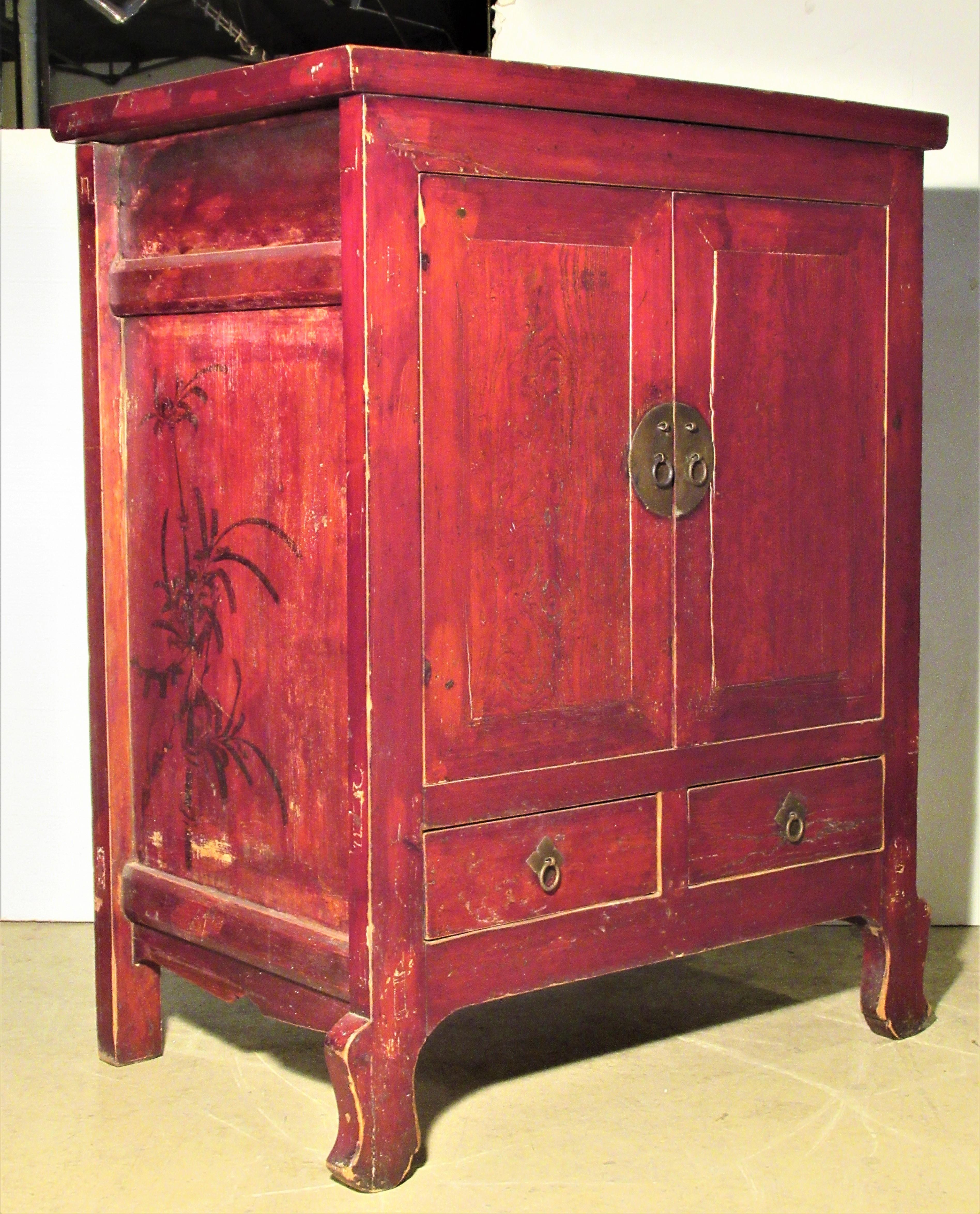 19th Century Chinese Wedding Cabinet For Sale 5