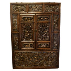 Panel de mosquitera chino del siglo XIX