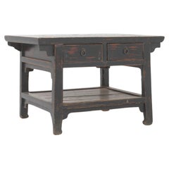 Antique 19th Century Chinese Wooden Coffee Table