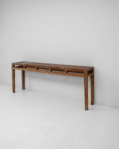 19th Century Chinese Wooden Console