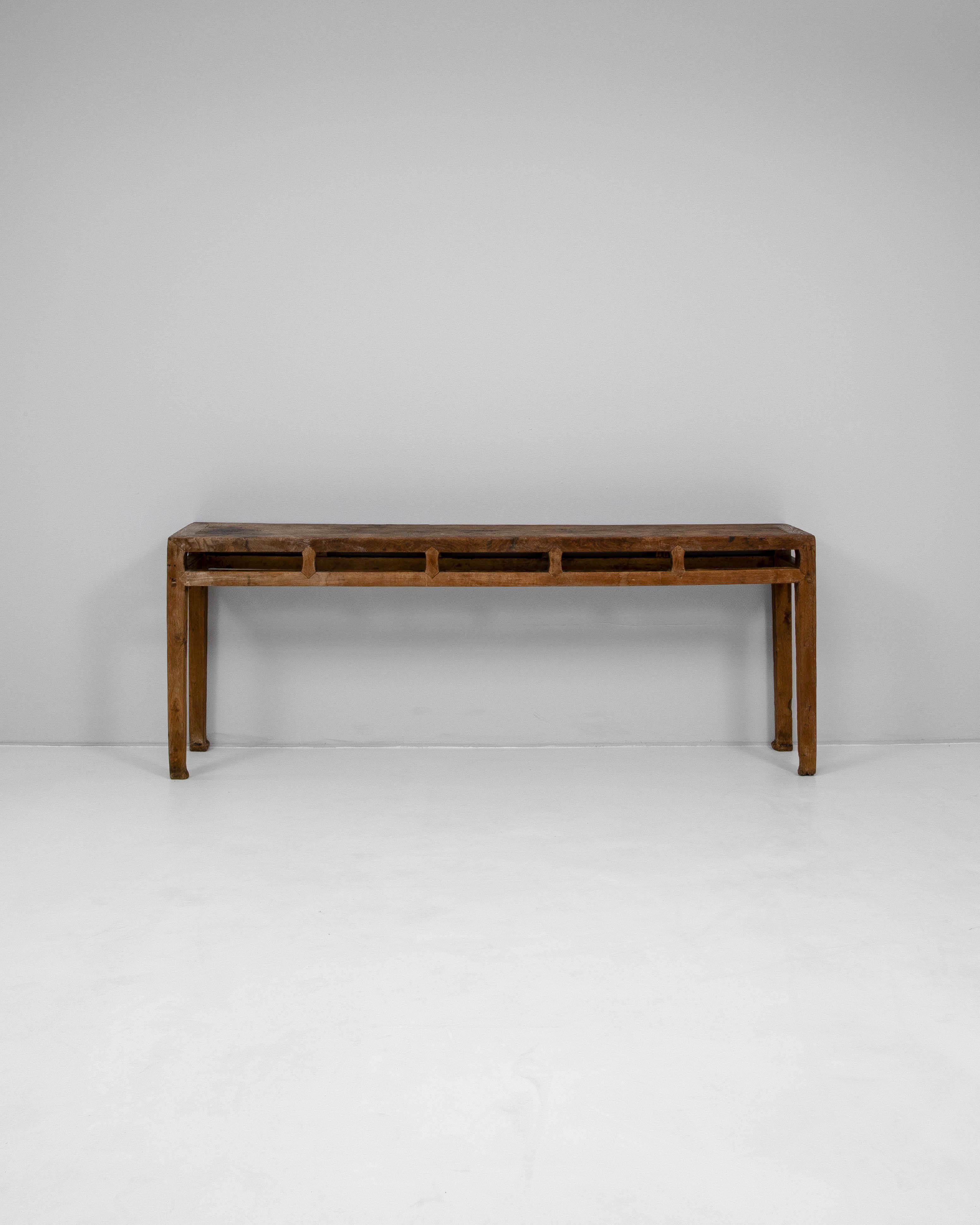 19th Century Chinese Wooden Console For Sale 1