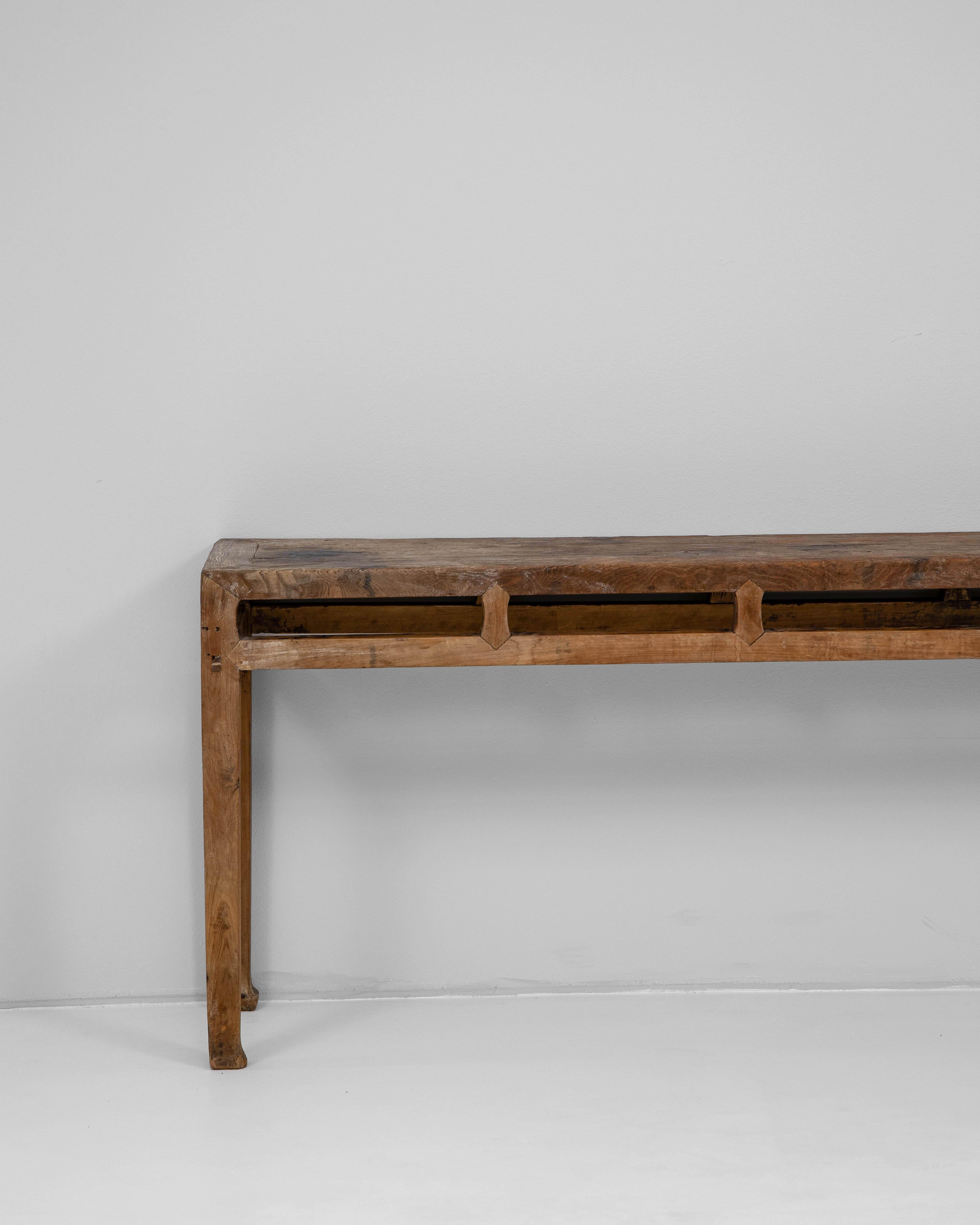 19th Century Chinese Wooden Console For Sale 3