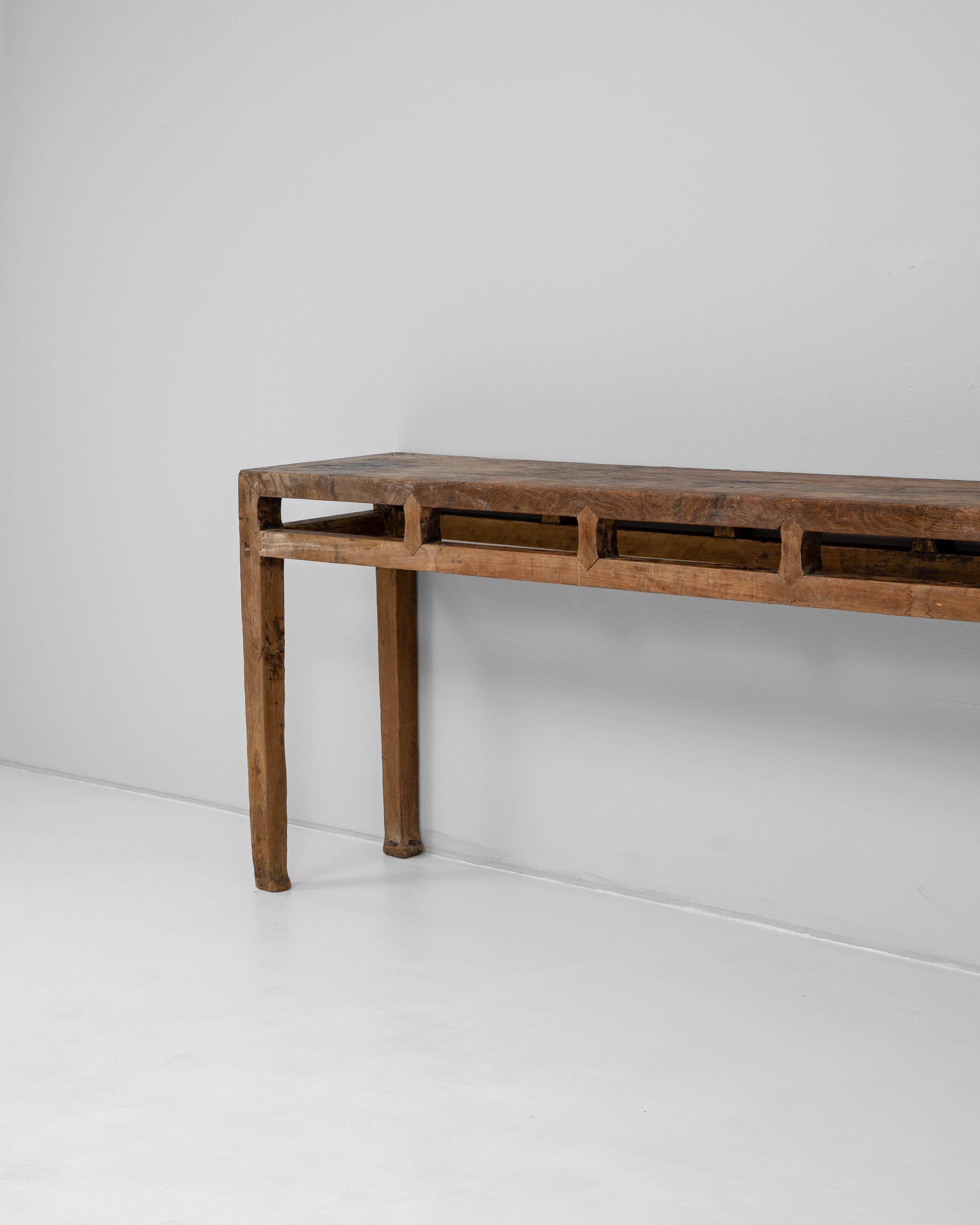 19th Century Chinese Wooden Console For Sale 6