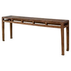 Antique 19th Century Chinese Wooden Console