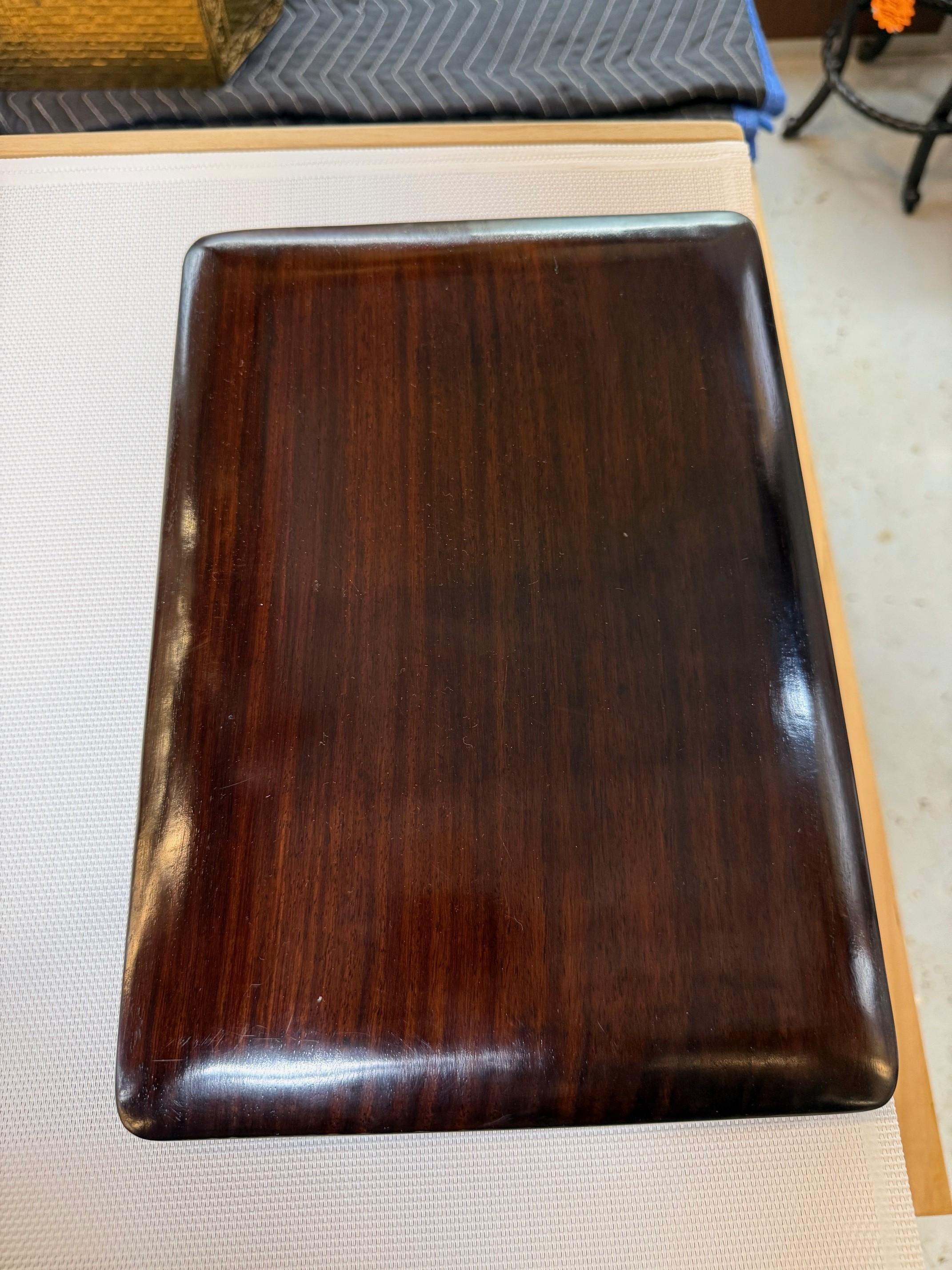 19th Century Chinese Zodiac Ink Cakes Set of 12 Animals Wooden Presentation Box. en vente 13