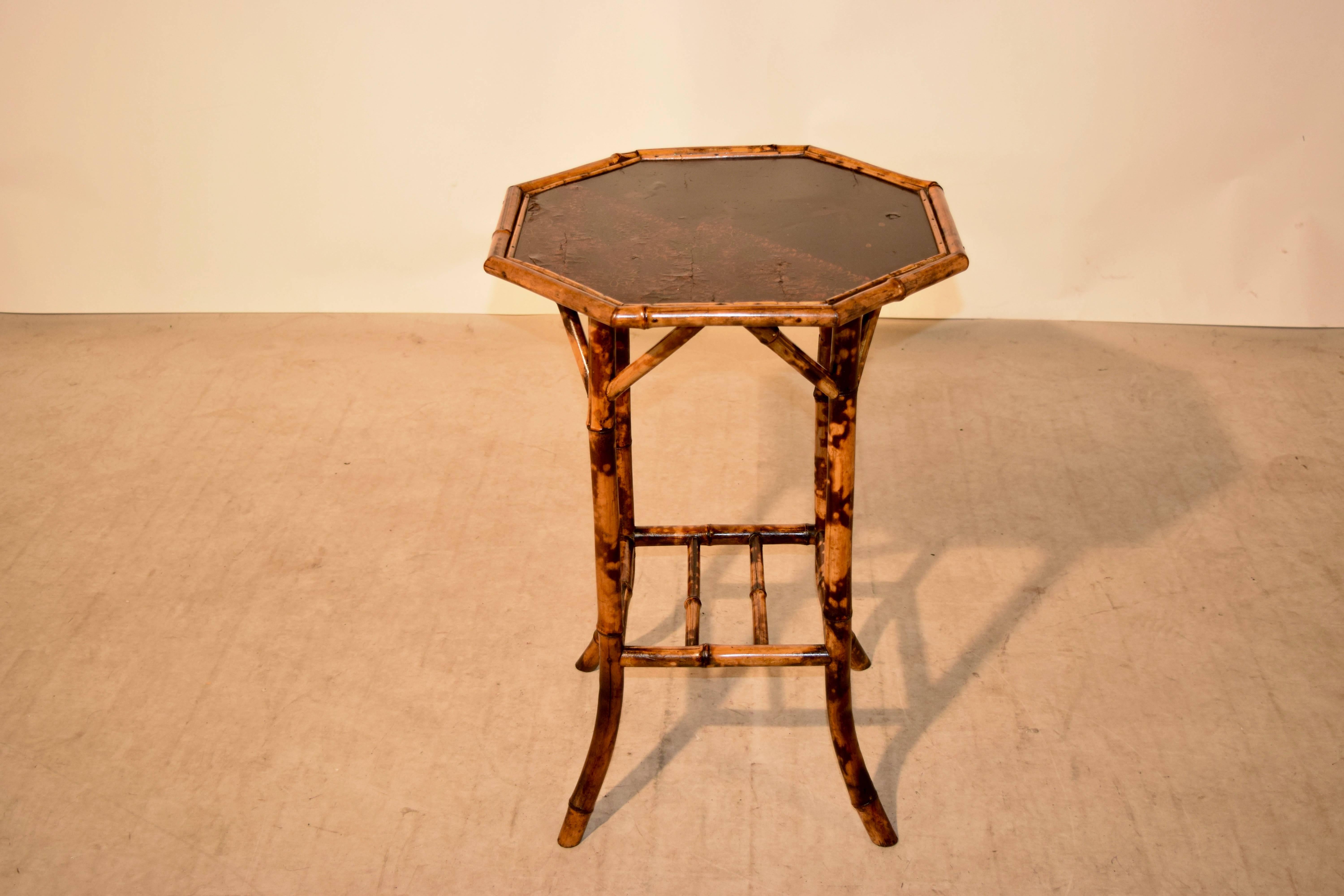 French 19th Century Chinoiserie Bamboo Table