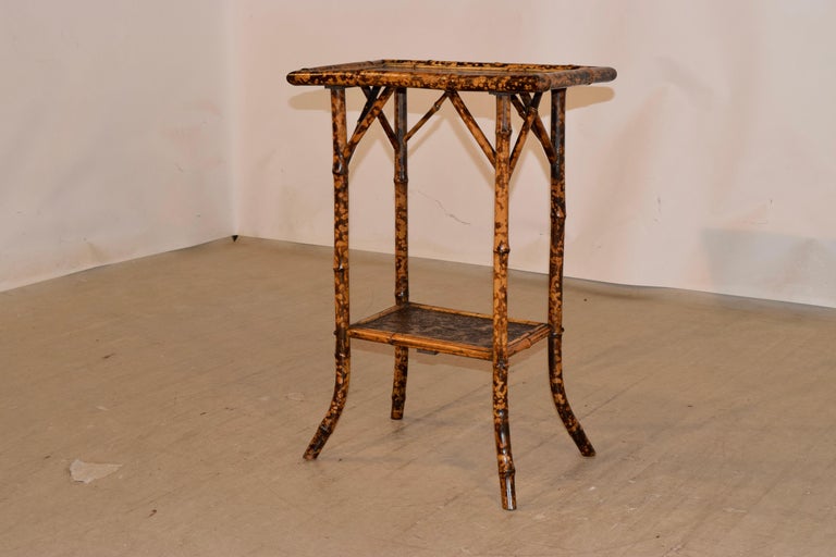 19th Century Chinoiserie Bamboo Table In Good Condition For Sale In High Point, NC