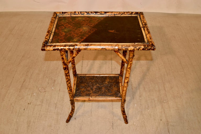 19th Century Chinoiserie Bamboo Table For Sale 1