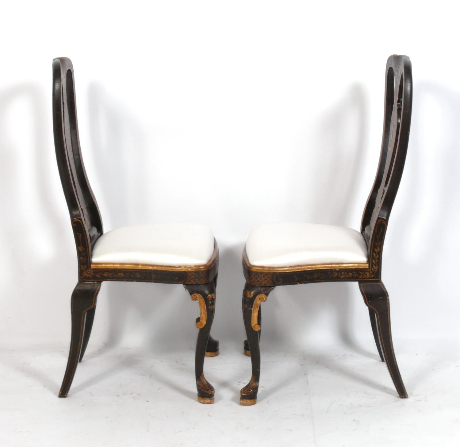 Chinese 19th Century Chinoiserie Chairs