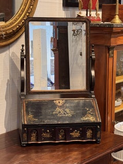 19th Century Chinoiserie Dressing Mirror