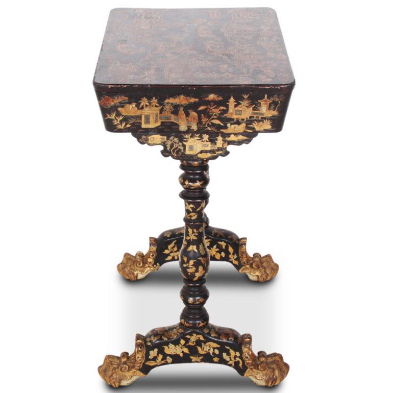 19th Century Chinoiserie Table from the Grand Salon of the Villa of Coco Chanel 2