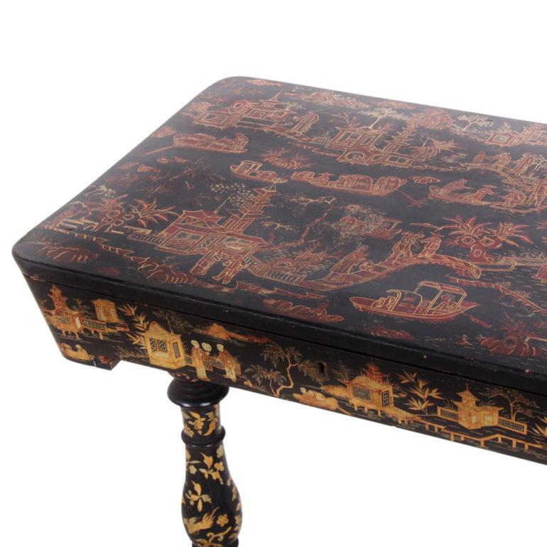 19th Century Chinoiserie Table from the Grand Salon of the Villa of Coco Chanel 5