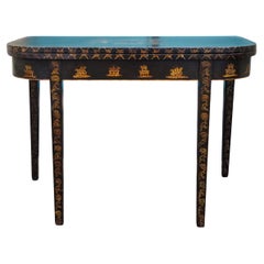 19th Century Chinoiserie Tilt-Top Game Table