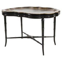Antique Chinoiserie Tray Table