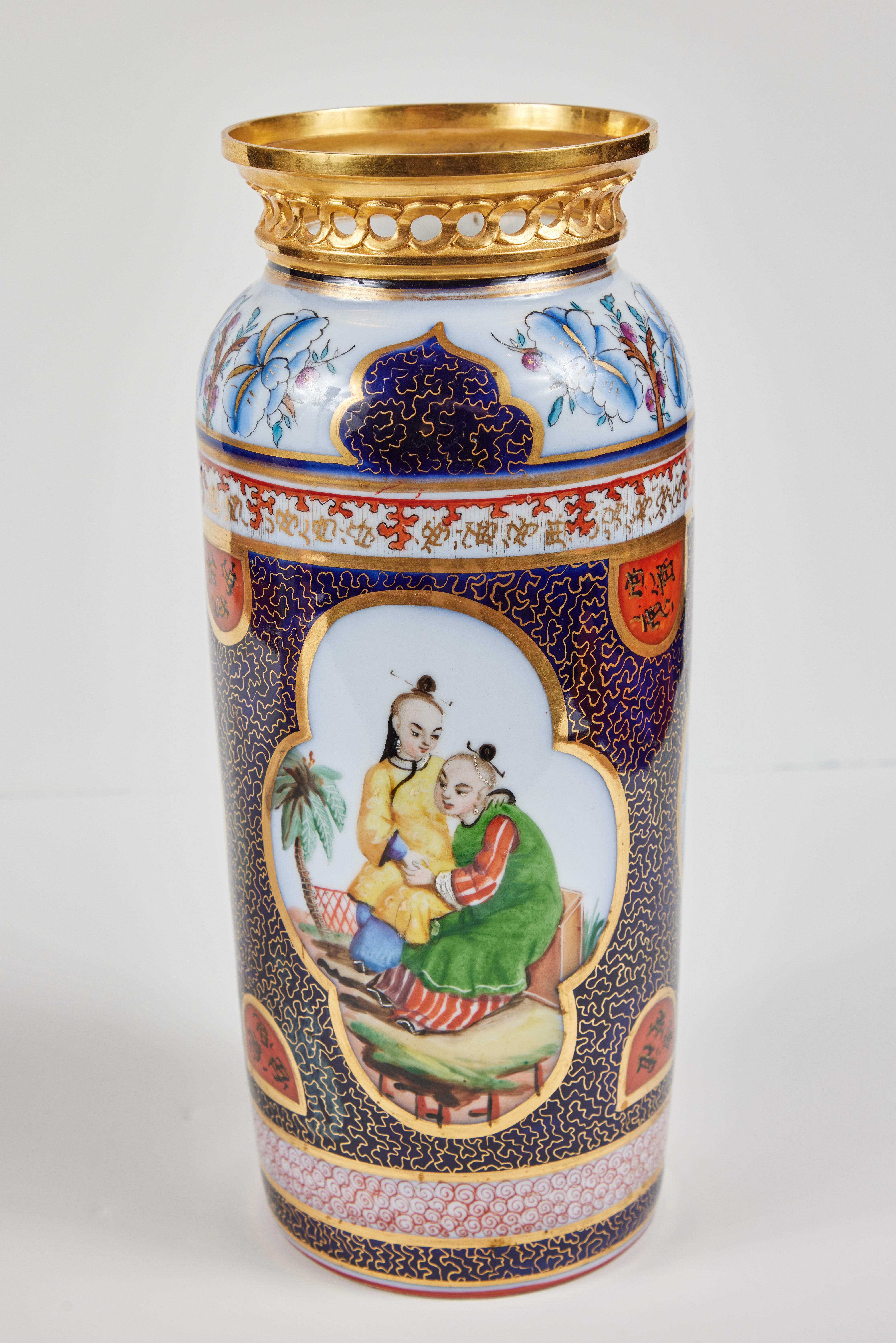 19th Century, Chinoiserie Vases In Good Condition For Sale In Newport Beach, CA