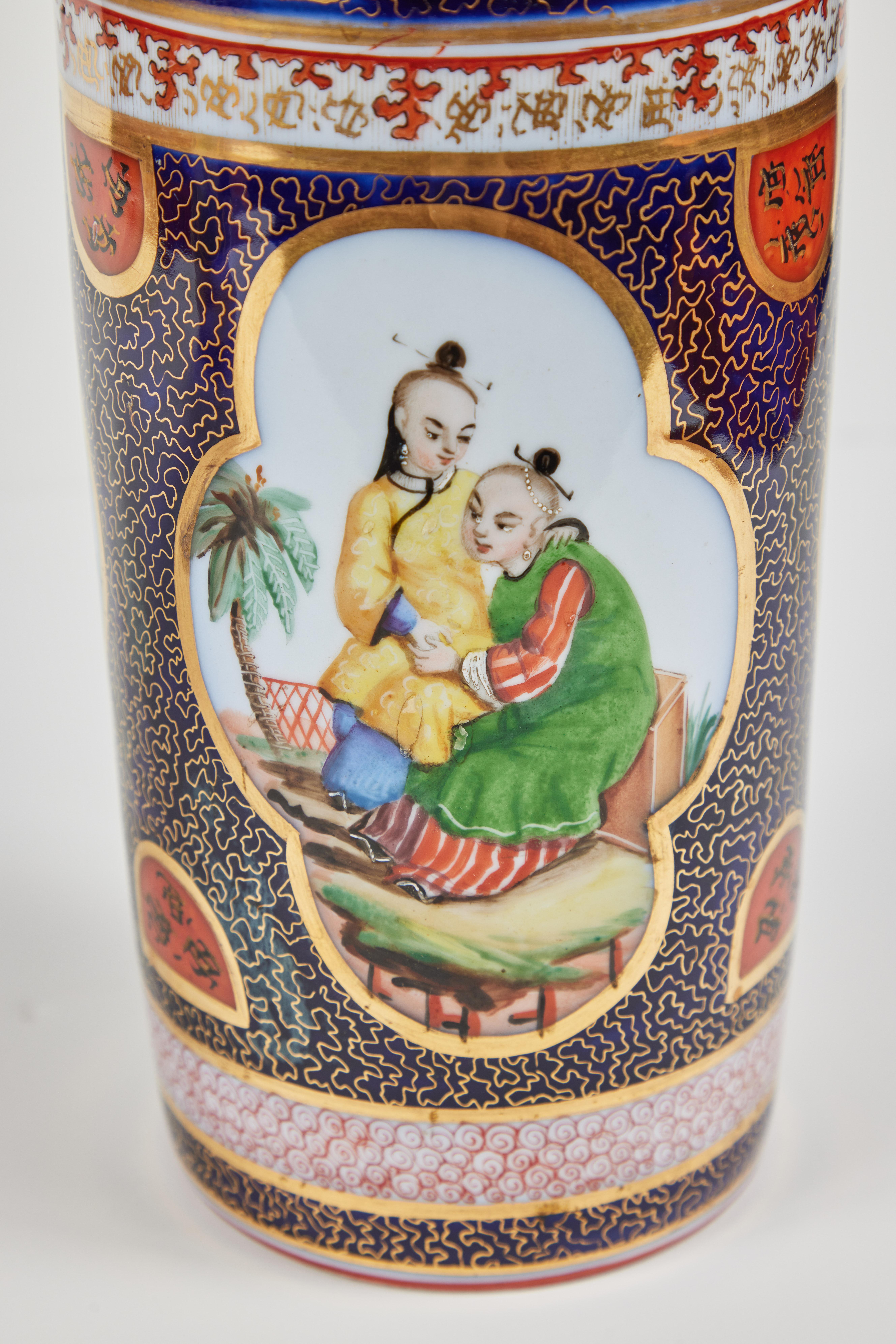 19th Century, Chinoiserie Vases For Sale 2