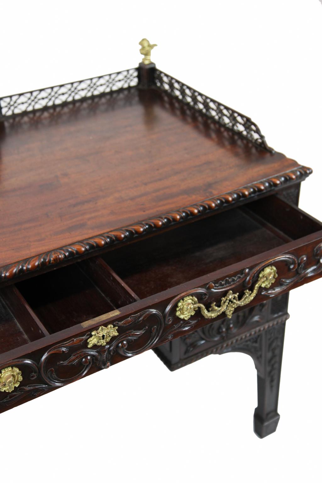 19th Century Chippendale Directoire Style Ladies Desk 2