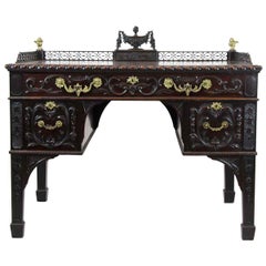 19th Century Chippendale Directoire Style Ladies Desk