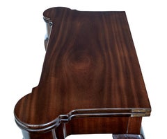 19th Century Chippendale Revival Mahogany Card Table
