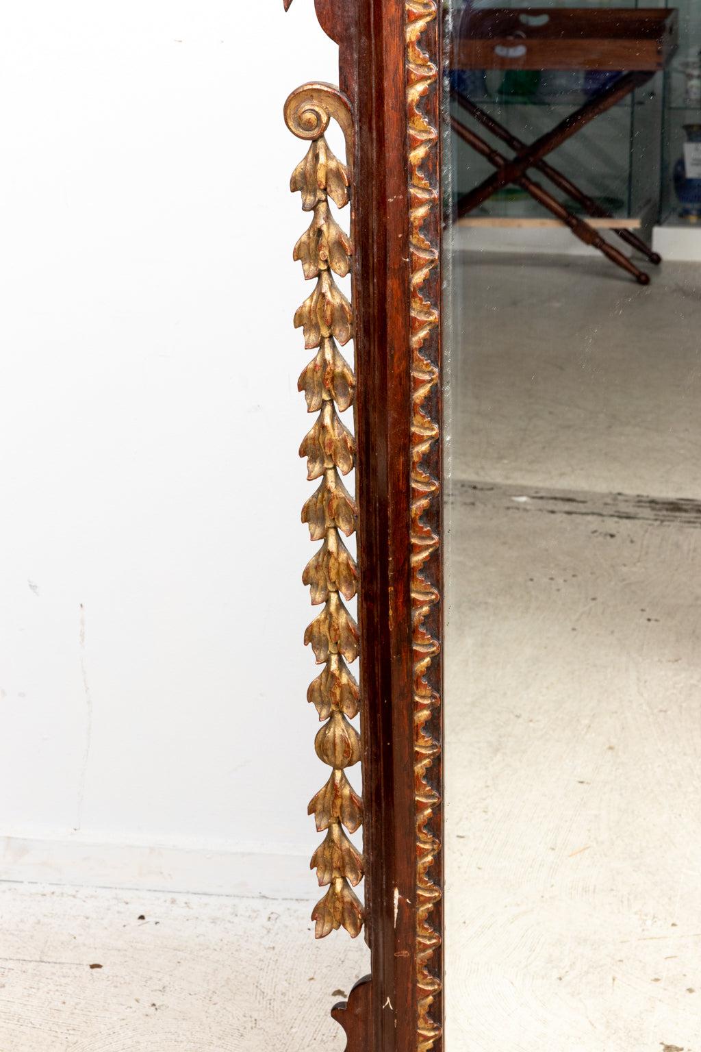 19th Century Chippendale Style Mirror For Sale 1