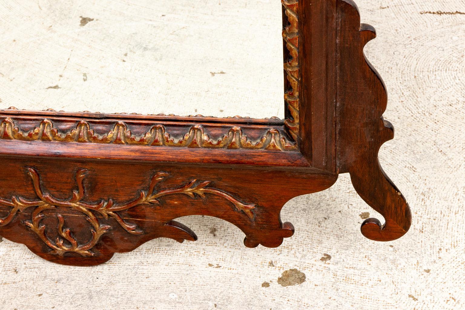 19th Century Chippendale Style Mirror For Sale 3