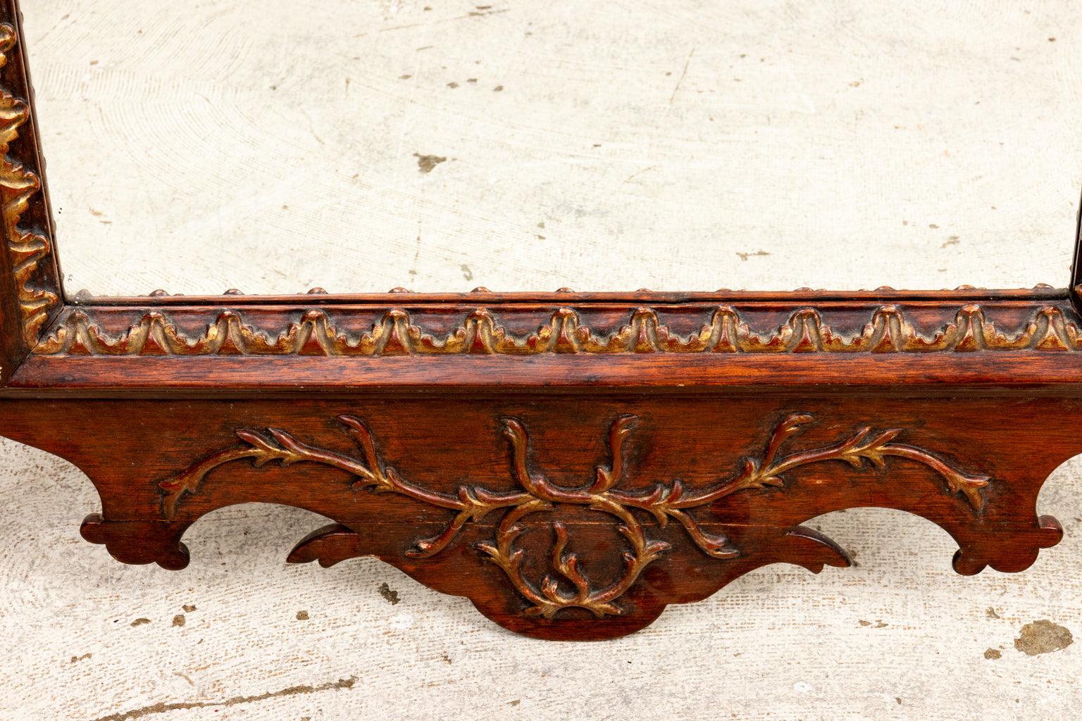 19th Century Chippendale Style Mirror For Sale 4