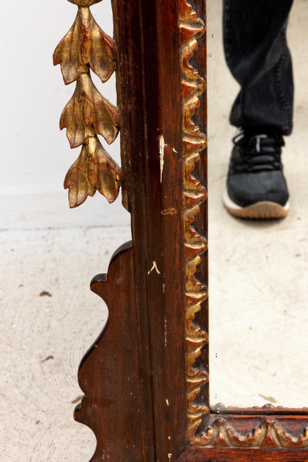19th Century Chippendale Style Mirror For Sale 5