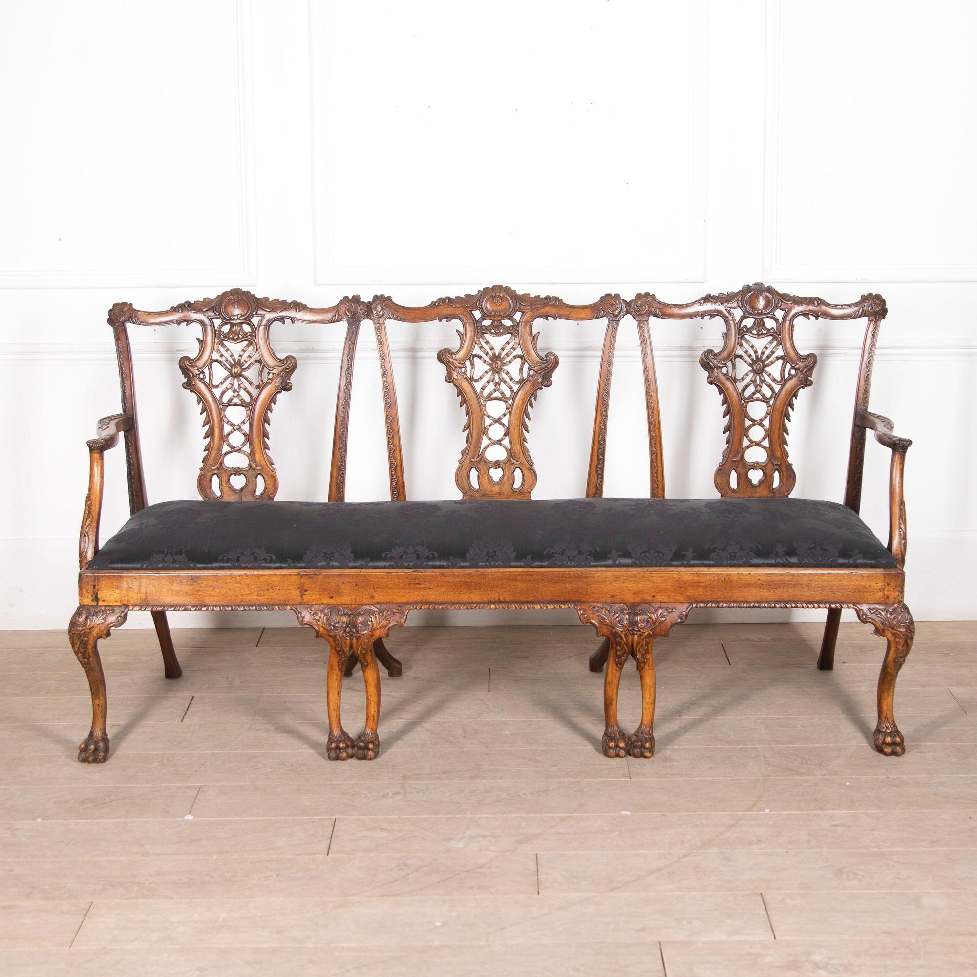 19th Century Chippendale Suite For Sale 2