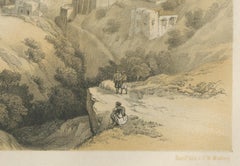 19th-Century Chromolithograph of Bethlehem – Biblical Landscape of 1862