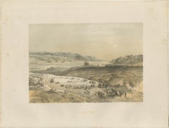 19th-Century Chromolithograph of Jericho – Biblical Landscape After David Robert
